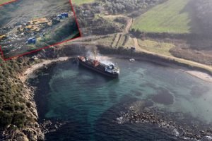 MUDANYADA IZINSIZ GEMI SOKUM